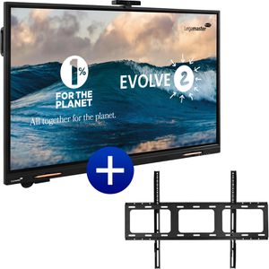 Produktbild für Digitales-Whiteboard Legamaster EVOLVE 2 Set, 65 Zoll