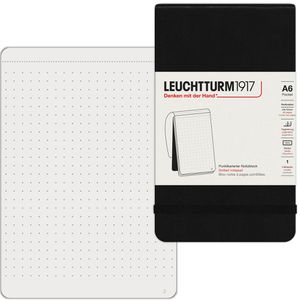 Produktbild für Notizblock Leuchtturm1917 schwarz, 364411, A6