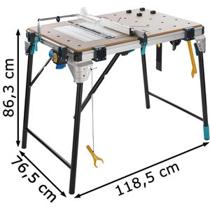Produktbild für Arbeitstisch Wolfcraft MASTER cut 2600, 6918000