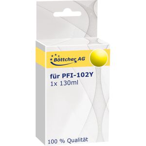 Produktbild für Tinte Böttcher-AG für Canon PFI-102Y