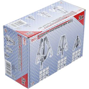 Produktbild für Lagerabzieher BGS-technic 6792, 3-teilig