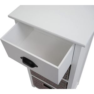 Produktbild für Kommode Mendler HWC-K84, 97645, grau / weiß