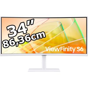 Produktbild für Monitor Samsung ViewFinity S6, S34C650TAU, 34 Zoll