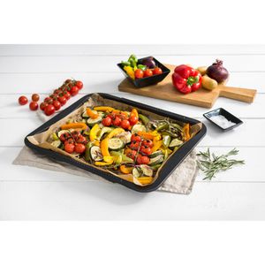 Produktbild für Backblech Zenker Black Metallic, schwarz, aus Stahlblech