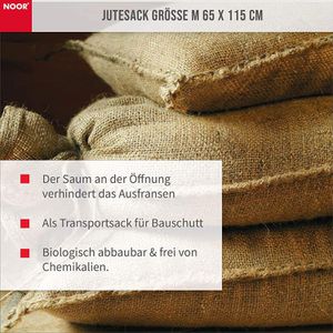 Produktbild für Jutesack NOOR M, 070651152PJM, 2 Stück