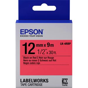 Produktbild für Schriftband Epson LK-4RBP, 12mm