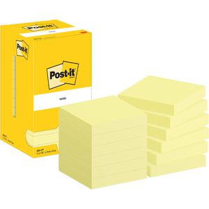 Produktbild für Haftnotizen Post-it Notes, 654-CY, gelb