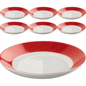Untertasse Van-Well Vario, rot