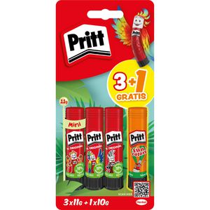 Klebestift Pritt Design-Motiv, 3x 11g und 1x 10g