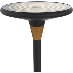 Produktbild für Stehlampe Unilux Baly Bamboo, LED, schwarz, 180 cm