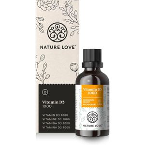 Vitamin-D Nature-Love 30 ml, für 1700 Tropfen