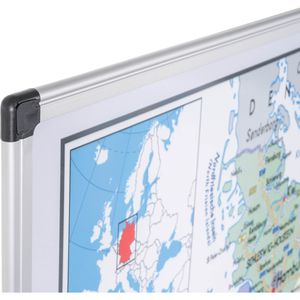 Produktbild für Deutschlandkarte Bi-Office MAP0101002, mit Aluminiumrahmen
