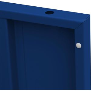 Produktbild für Schließfachschrank Lüllmann 520341, blau