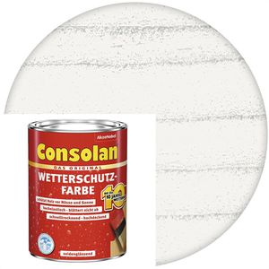 Holzfarbe Consolan Wetterschutzfarbe, 2,5l