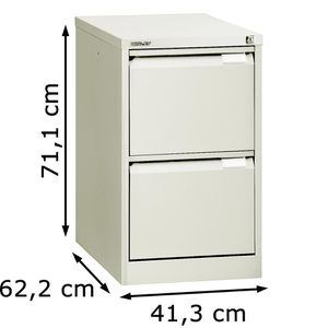 Produktbild für Hängeregisterschrank Bisley 3623-696