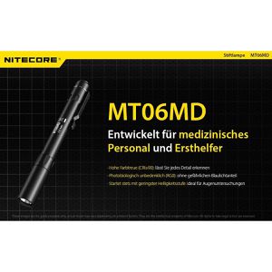 Produktbild für Taschenlampe Nitecore MT06MD LED, mit Batterie