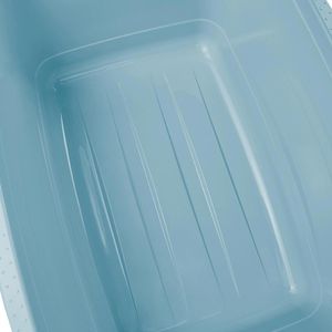 Produktbild für Wäschekorb Keeeper Aenna, blau, mit 2 Griffen