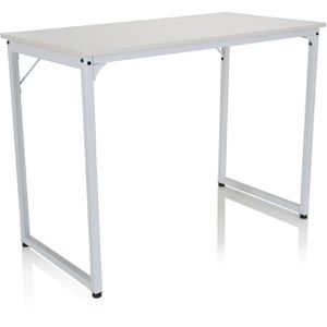 Produktbild für Schreibtisch hJh-OFFICE Workspace I 821000, weiß / weiß