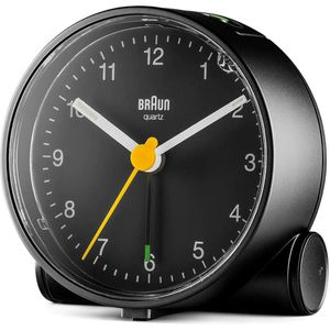 Produktbild für Wecker Braun BC01B schwarz, analog