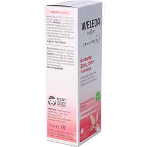 Produktbild für Zahnpasta Weleda Ratanhia