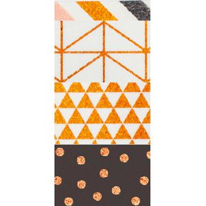 Produktbild für Washi-Tape Folia 26416 Hotfoil, mit Glanzeffekt, kupfer