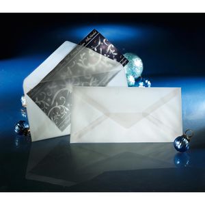 Produktbild für Briefumschläge Sigel DU 130, transparent, DIN lang