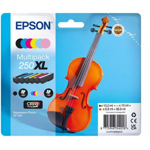 Produktbild für Tinte Epson 250XL C13T16P840 Violine, Multipack