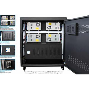 Produktbild für Laptopwagen Good-Connections ANTARES PRO N36C, schwarz