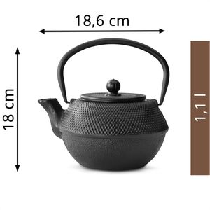 Produktbild für Tee-Kanne Bredemeijer Jang, Gusseisen
