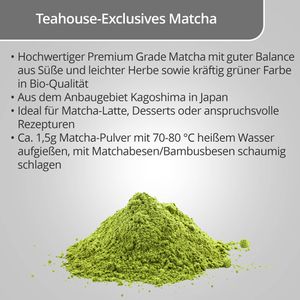 Produktbild für Matcha Teahouse-Exclusives Premium Organic Japan, BIO