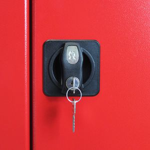 Produktbild für Werkzeugschrank ADB XL-B, 40915, aus Metall, anthrazit / rot