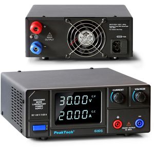Labornetzteil PeakTech P 6165, mit LED-Anzeige