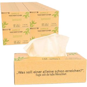 Taschentücher pandoo aus Bambus, Bio