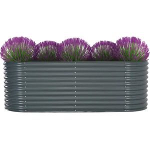 Produktbild für Hochbeet vidaXL 45523, aus verzinktem Stahl