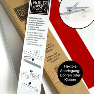 Produktbild für Magnetleiste Moritz&amp;Moritz 211 aus Edelstahl