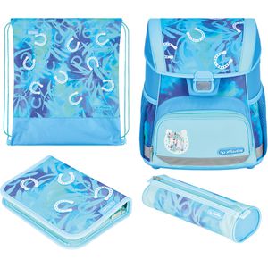 Schulranzen Herlitz Loop Plus Lucky Horse, 4-teilig