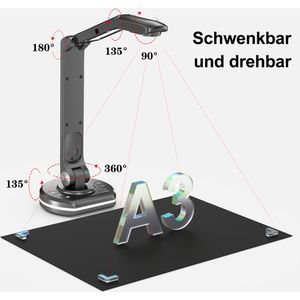 Produktbild für Dokumentenkamera JOURIST DC530, UHD