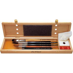 Pinsel da-Vinci 5240, Aquarellpinsel-Set, 5 Stück