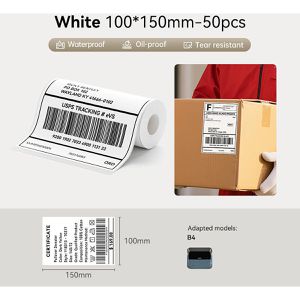 Produktbild für Thermoetiketten Niimbot weiß