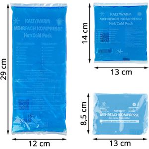 Produktbild für Kühlkompresse Böttcher-AG Set Gel, 6 Stück