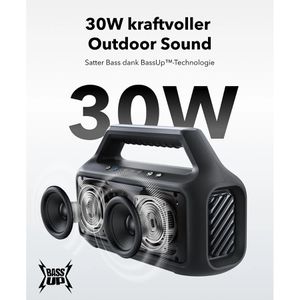 Produktbild für Bluetooth-Lautsprecher Soundcore Boom 2 SE, schwarz