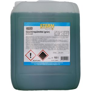 Spülmittel Stern Velvet Zitrone, grün