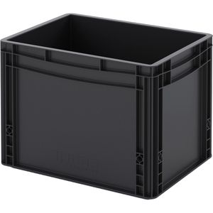 Eurobox AUER ESD EG 43/32 HG, schwarz, 30 Liter