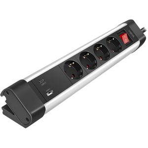 Produktbild für Steckdosenleiste LogiLink LPS278U, mit 1,5m Kabel