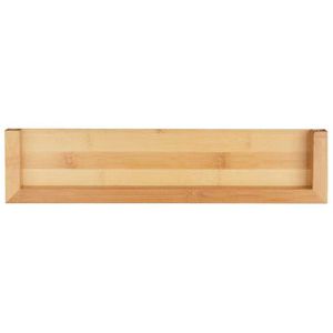 Produktbild für Wandregal Wenko Bambusa, 24743100, braun