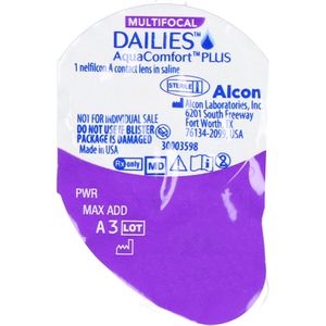 Produktbild für Kontaktlinsen Dailies AquaComfort PLUS Multifocal