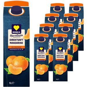 Produktbild für Saft Edeka Herzstücke Mandarine Direktsaft ohne Zuckerzusatz