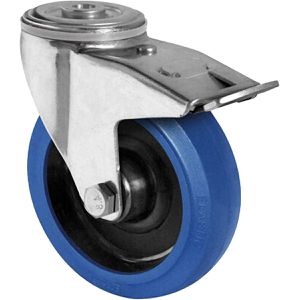 Schwerlastrolle CASCOO Serie R4F1, Lenkrolle