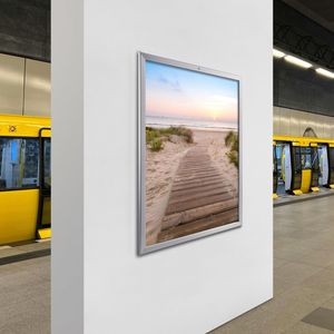 Produktbild für Klapprahmen Sprintis Security, 32 mm Profil, DIN A1