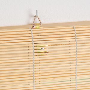 Produktbild für Rollo Liedeco Bambus, lichtdurchlässig, natur